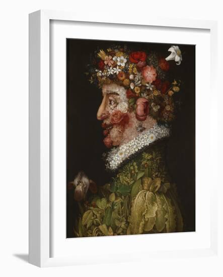 La Primavera-Giuseppe Arcimboldo-Framed Art Print