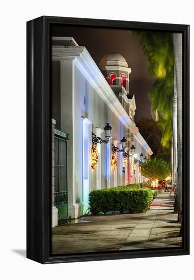 La Princesa During Holidays, San Juan, Puerto Rico-George Oze-Framed Premier Image Canvas