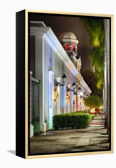 La Princesa During Holidays, San Juan, Puerto Rico-George Oze-Framed Premier Image Canvas