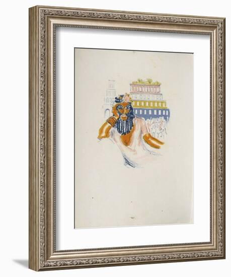 La Princesse de Babylone 02 (Essai 6)-Kees van Dongen-Framed Premium Edition