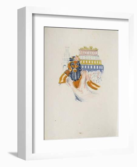 La Princesse de Babylone 02 (Essai 6)-Kees van Dongen-Framed Premium Edition