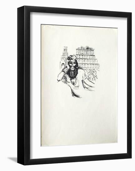 La Princesse de Babylone 02 (Suite NB)-Kees van Dongen-Framed Premium Edition