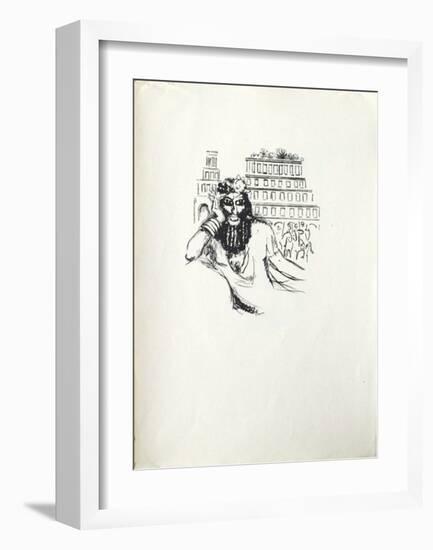 La Princesse de Babylone 02 (Suite NB)-Kees van Dongen-Framed Premium Edition