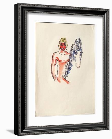 La Princesse de Babylone 03 (Suite couleur)-Kees van Dongen-Framed Premium Edition