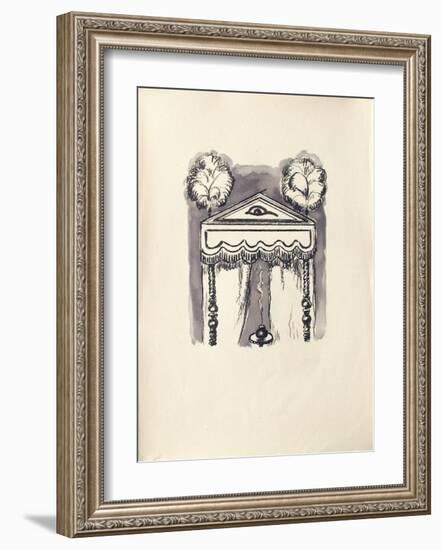 La Princesse de Babylone 14 (Suite couleur)-Kees van Dongen-Framed Collectable Print