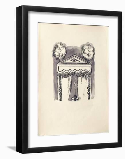 La Princesse de Babylone 14 (Suite couleur)-Kees van Dongen-Framed Collectable Print