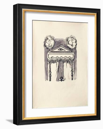 La Princesse de Babylone 14 (Suite couleur)-Kees van Dongen-Framed Collectable Print