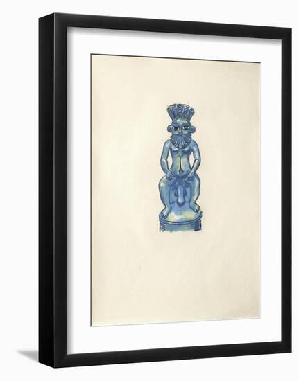 La Princesse de Babylone 16 (Suite couleur)-Kees van Dongen-Framed Premium Edition