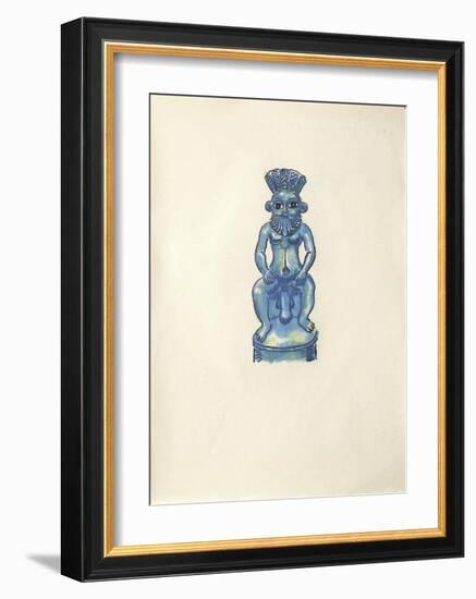 La Princesse de Babylone 16 (Suite couleur)-Kees van Dongen-Framed Premium Edition