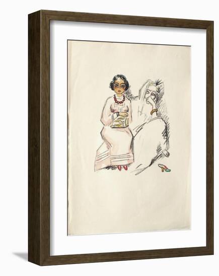 La Princesse de Babylone 19 (Suite couleur)-Kees van Dongen-Framed Premium Edition