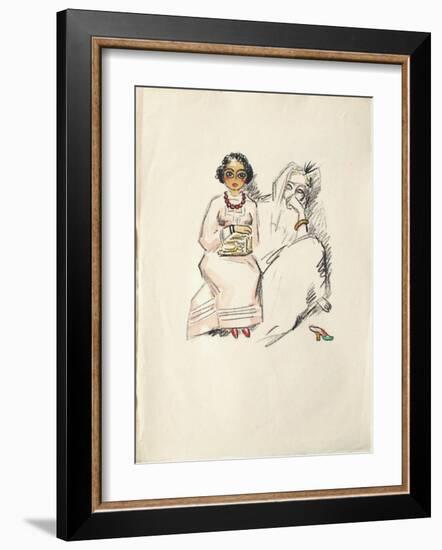 La Princesse de Babylone 19 (Suite couleur)-Kees van Dongen-Framed Premium Edition