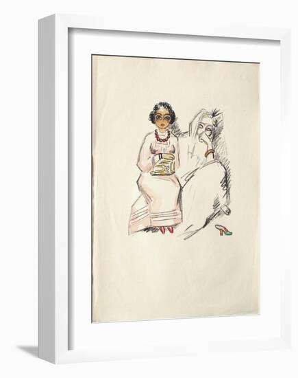 La Princesse de Babylone 19 (Suite couleur)-Kees van Dongen-Framed Premium Edition