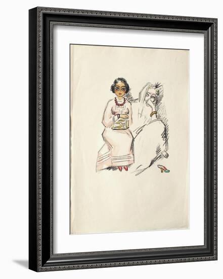 La Princesse de Babylone 19 (Suite couleur)-Kees van Dongen-Framed Premium Edition