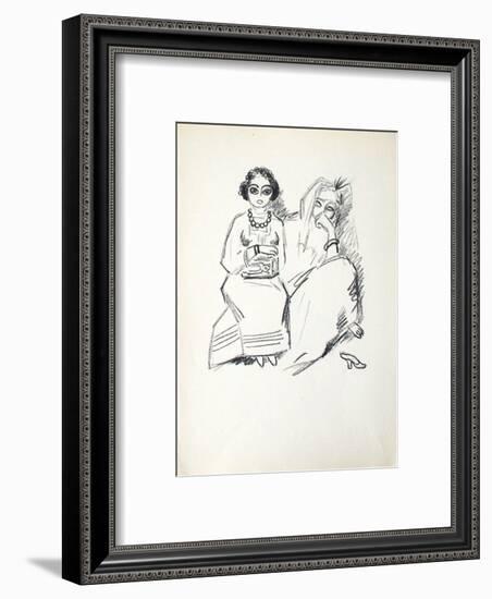 La Princesse de Babylone 19 (Suite NB)-Kees van Dongen-Framed Premium Edition