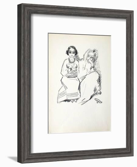 La Princesse de Babylone 19 (Suite NB)-Kees van Dongen-Framed Premium Edition