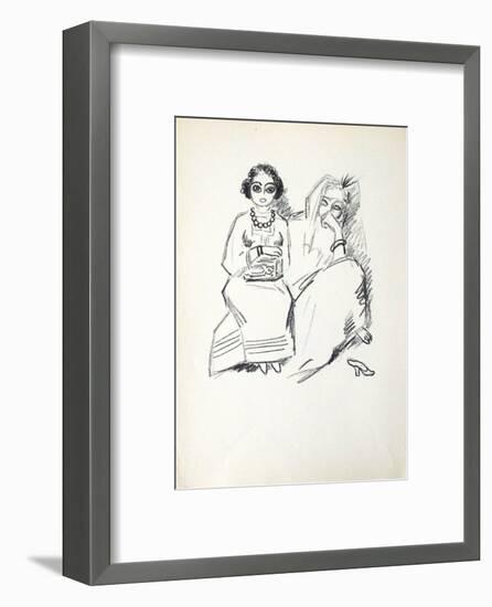 La Princesse de Babylone 19 (Suite NB)-Kees van Dongen-Framed Premium Edition