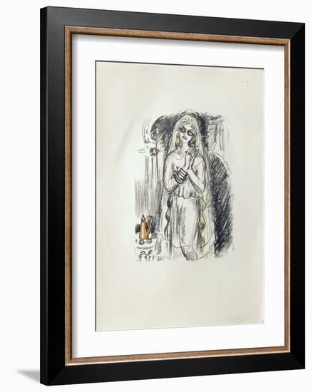 La Princesse de Babylone 21 (Suite couleur)-Kees van Dongen-Framed Premium Edition