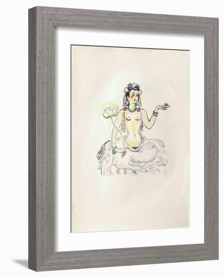 La Princesse de Babylone 25 (Suite couleur)-Kees van Dongen-Framed Premium Edition