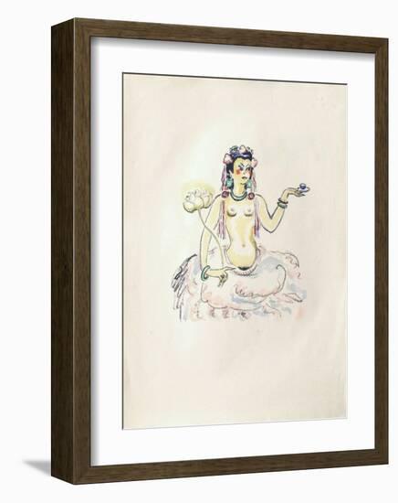 La Princesse de Babylone 25 (Suite couleur)-Kees van Dongen-Framed Premium Edition