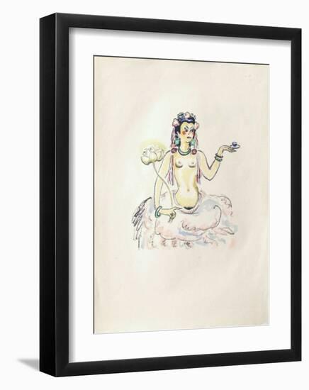 La Princesse de Babylone 25 (Suite couleur)-Kees van Dongen-Framed Premium Edition