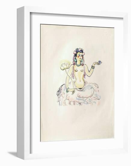 La Princesse de Babylone 25 (Suite couleur)-Kees van Dongen-Framed Premium Edition