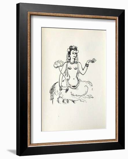 La Princesse de Babylone 25 (Suite NB)-Kees van Dongen-Framed Premium Edition