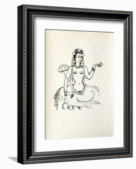 La Princesse de Babylone 25 (Suite NB)-Kees van Dongen-Framed Premium Edition