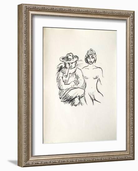 La Princesse de Babylone 31 (Suite NB)-Kees van Dongen-Framed Premium Edition