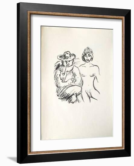 La Princesse de Babylone 31 (Suite NB)-Kees van Dongen-Framed Premium Edition