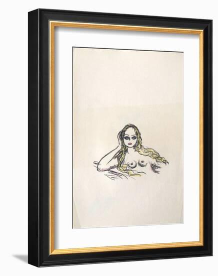 La Princesse de Babylone 32 (Suite couleur)-Kees van Dongen-Framed Premium Edition