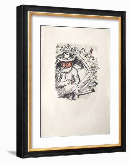 La Princesse de Babylone 33 (Suite couleur)-Kees van Dongen-Framed Premium Edition