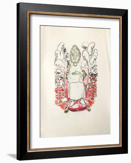 La Princesse de Babylone 36 (Suite couleur)-Kees van Dongen-Framed Premium Edition