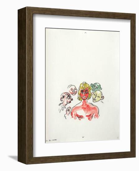 La Princesse de Babylone 37 (Suite couleur)-Kees van Dongen-Framed Premium Edition