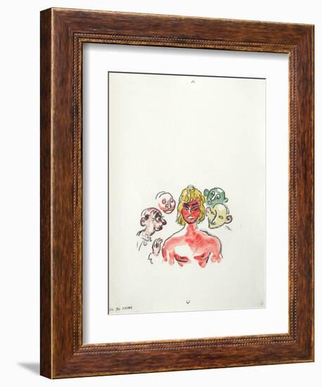 La Princesse de Babylone 37 (Suite couleur)-Kees van Dongen-Framed Premium Edition