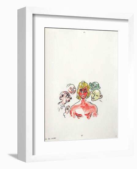 La Princesse de Babylone 37 (Suite couleur)-Kees van Dongen-Framed Premium Edition