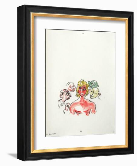 La Princesse de Babylone 37 (Suite couleur)-Kees van Dongen-Framed Premium Edition