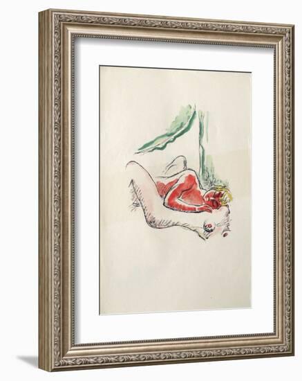 La Princesse de Babylone 41 (Suite couleur)-Kees van Dongen-Framed Premium Edition