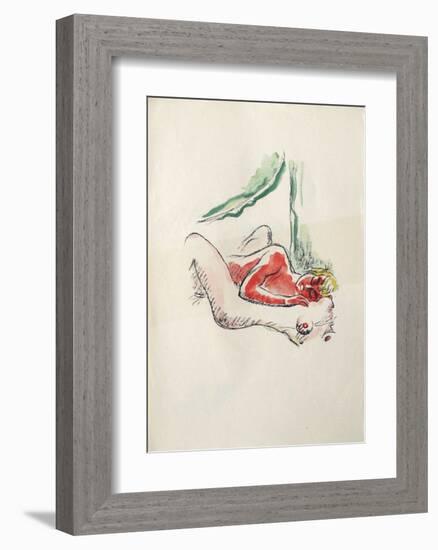 La Princesse de Babylone 41 (Suite couleur)-Kees van Dongen-Framed Premium Edition