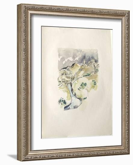 La Princesse de Babylone 43 (Suite couleur)-Kees van Dongen-Framed Collectable Print