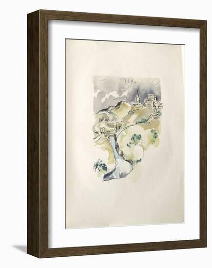 La Princesse de Babylone 43 (Suite couleur)-Kees van Dongen-Framed Collectable Print