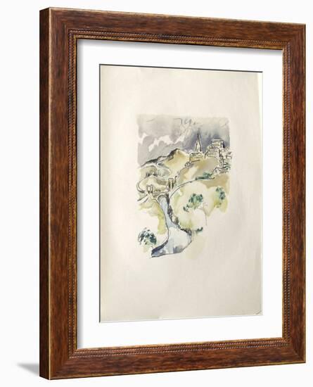 La Princesse de Babylone 43 (Suite couleur)-Kees van Dongen-Framed Collectable Print