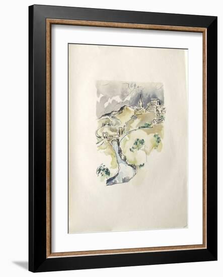 La Princesse de Babylone 43 (Suite couleur)-Kees van Dongen-Framed Collectable Print