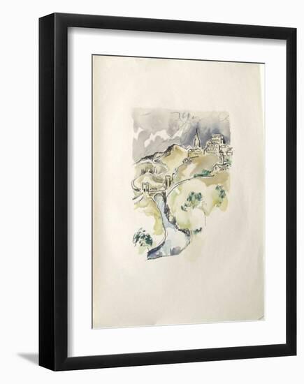 La Princesse de Babylone 43 (Suite couleur)-Kees van Dongen-Framed Collectable Print