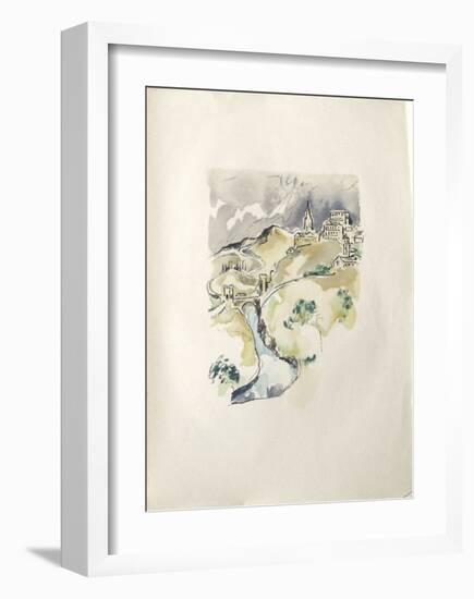 La Princesse de Babylone 43 (Suite couleur)-Kees van Dongen-Framed Collectable Print