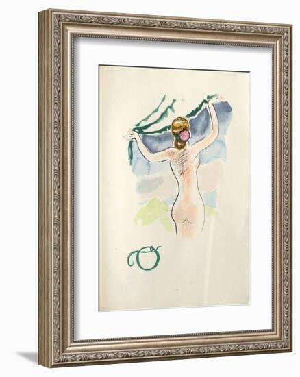 La Princesse de Babylone 47 (Suite couleur)-Kees van Dongen-Framed Premium Edition