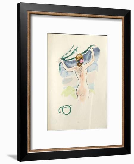 La Princesse de Babylone 47 (Suite couleur)-Kees van Dongen-Framed Premium Edition