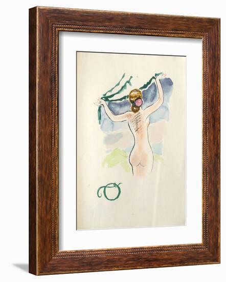 La Princesse de Babylone 47 (Suite couleur)-Kees van Dongen-Framed Premium Edition