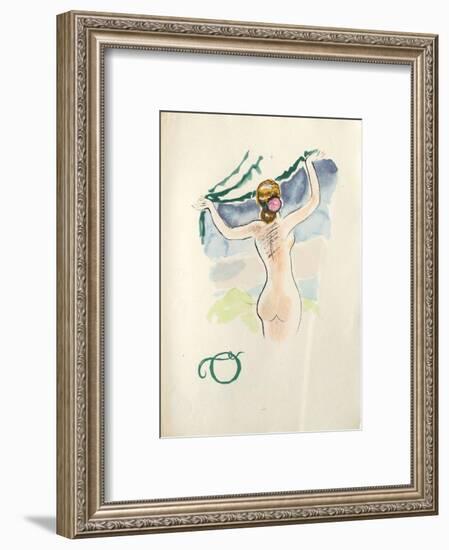 La Princesse de Babylone 47 (Suite couleur)-Kees van Dongen-Framed Premium Edition