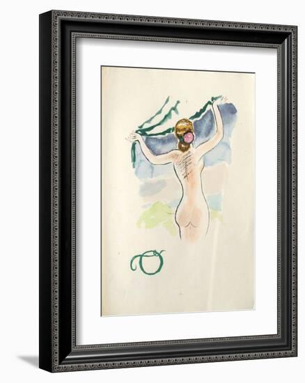 La Princesse de Babylone 47 (Suite couleur)-Kees van Dongen-Framed Premium Edition