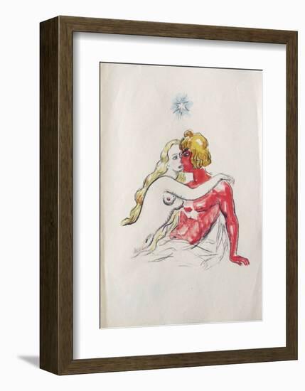 La Princesse de Babylone 48 (Suite couleur)-Kees van Dongen-Framed Premium Edition